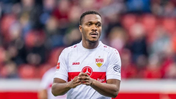 F&auml;llt vorerst aus: Stuttgarts Dan-Axel Zagadou. - &copy; David Inderlied/dpa