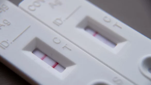 Wer einen positiven Corona-Test hat, aber keine Symptome, muss in der Regel auch zur Arbeit gehen. - &copy; Sebastian Gollnow/dpa/dpa-tmn