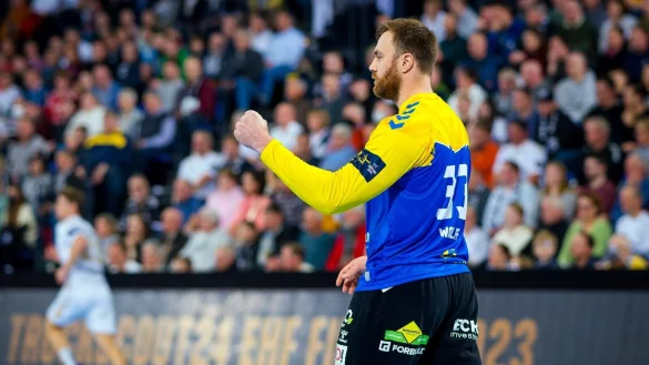 Torwart Andreas Wolff spielt f&uuml;r Kielce. - &copy; Sascha Klahn/dpa