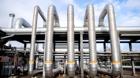 Der Speicher im nieders&auml;chsischen Rehden verzeichnet gar einen F&uuml;llstand von 97,42 Prozent. - &copy; Hauke-Christian Dittrich/dpa