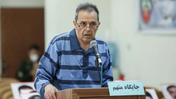 Der Oberste Gerichtshof im Iran hat das Todesurteil gegen den Deutsch-Iraner Djamshid Sharmahd best&auml;tigt. - &copy; Koosha Falahi/Mizan/dpa/dpa