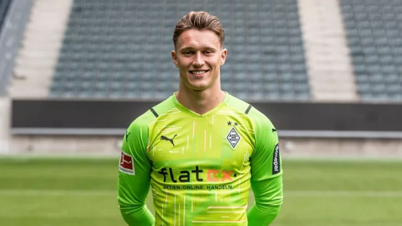 Hat seinen Vertrag verlängert: Gladbach-Keeper Jan Olschowsky. - © ---/Borussia Mönchengladbach/dpa