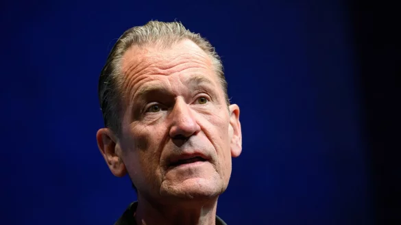 &Auml;u&szlig;erte sich angeblich abwertend gegen&uuml;ber Ostdeutschen: Springer-Chef Mathias D&ouml;pfner. - &copy; Bernd von Jutrczenka/dpa