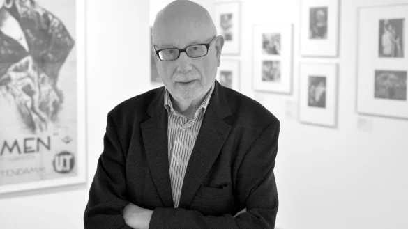 Hans Helmut Prinzler in der Deutschen Kinemathek in Berlin. Der Filmhistoriker ist im Alter von 84 Jahren gestorben. - © Marc Tirl/dpa-Zentralbild/dpa