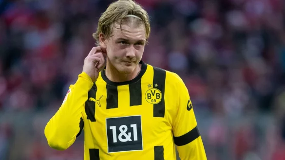 Julian Brandt von Dortmund in Aktion. - &copy; Sven Hoppe/dpa