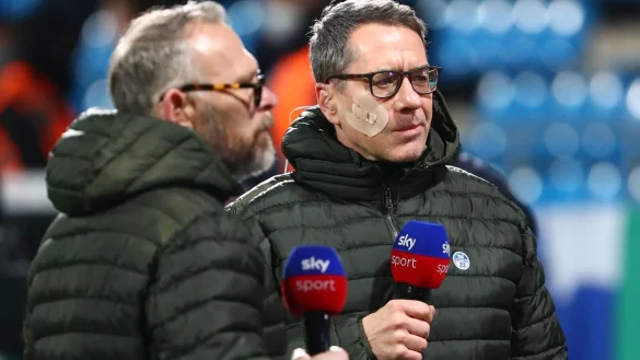 Machte 2022 seine Gesichtslähmung öffentlich: Marcus Lindemann (r). - © Rene Weiss/Eibner-Pressefoto/dpa