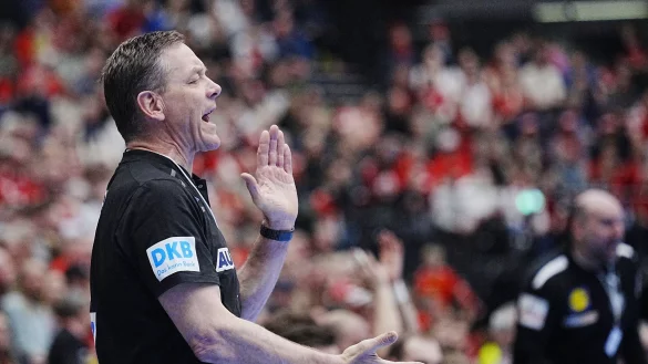 Nicht zufrieden: DHB-Coach Alfred Gislason. - &copy; Bo Amstrup/Ritzau Scanpix/AP/dpa