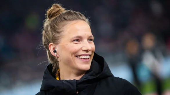 Richtet kritische Worte Richtung DFB: Tabea Kemme. - © Christoph Schmidt/dpa