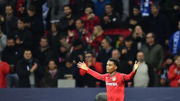 Amine Adli war der Matchwinner f&uuml;r Bayer Leverkusen. - &copy; Marius Becker/dpa