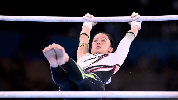 Die ehemalige Turnerin Kim Bui litt unter Essst&ouml;rungen - &copy; Marijan Murat/dpa