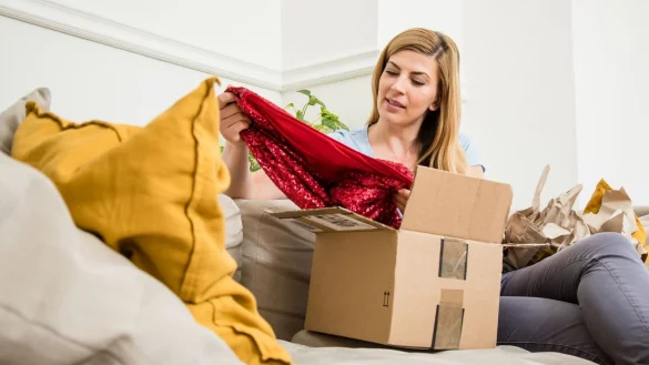 Wer gebrauchte Kleidung über Ankaufportale erwirbt, sollte sich vorab genau über Gewährleistungs- und Rücksendebedingungen informieren. - © Christin Klose/dpa-tmn
