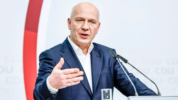 CDU-Spitzenkandidat und Wahlsieger Kai Wegner: &laquo;Unser Auftrag ist es, eine stabile Regierung zu bilden&raquo;. - &copy; Axel Heimken/dpa