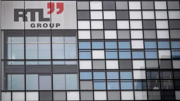 Das Geb&auml;ude des luxemburgischen Privatsenders RTL. - &copy; Harald Tittel/dpa