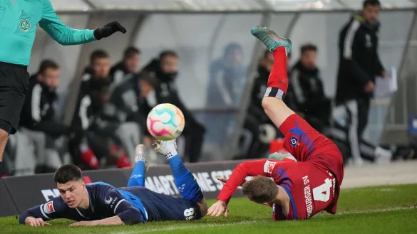 Darmstadt 98 und der Hamburger SV trennten sich im Topspiel 1:1. - &copy; Thomas Frey/dpa