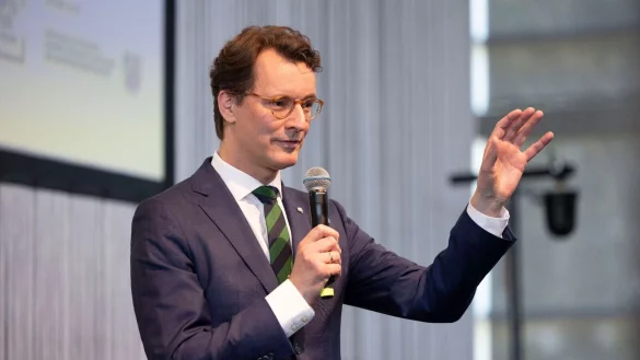 Hendrik W&uuml;st (CDU), Ministerpr&auml;sident von Nordrhein-Westfalen. - &copy; FRM/dpa/Archivbild