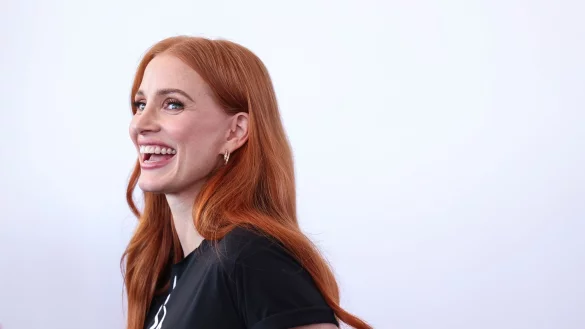 Die Schauspielerin Jessica Chastain ist nach Venedig gereist, um ihren neuen Film &laquo;Memory&laquo; vorzustellen. - &copy; Vianney Le Caer/Invision/AP/dpa