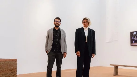Gabriela de Matos und Paulo Tavares sind die Kuratoren des brasilianischen Beitrags auf der Architekturbiennale. - &copy; Matteo de Mayda/Courtesy La Biennale di Venezia/dpa
