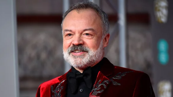 Moderator Graham Norton wird das Publikum durchs Finale des ESC f&uuml;hren. - &copy; Matt Crossick/PA Wire/dpa