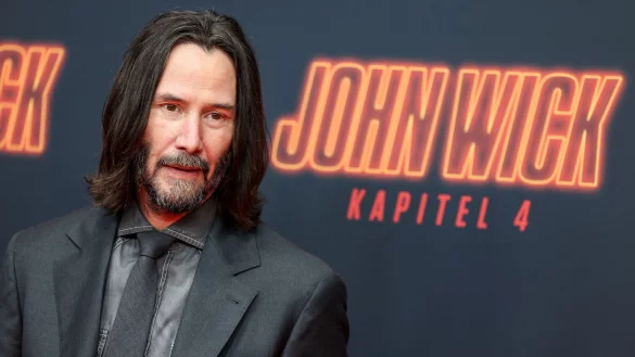 Keanu Reeves stellt &laquo;John Wick: Kapitel 4&raquo; in Berlin vor. - &copy; Gerald Matzka/dpa