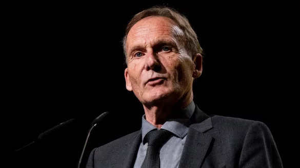 Hans-Joachim Watzke und die DFL verhandeln mit dem DFB um einen neuen Grundlagenvertrag. - &copy; David Inderlied/dpa