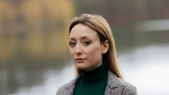 Alina Fritsch, &ouml;sterreichische Schauspielerin, ist die neue Hauptdarstellerin in der Serie &laquo;Die Toten vom Bodensee&raquo;. - &copy; Rolf Vennenbernd/dpa