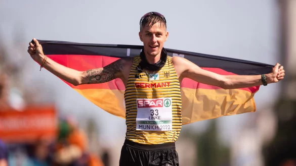 Will bei der Leichtathletik-WM unter die ersten acht kommen: Christopher Linke. - &copy; Marius Becker/dpa