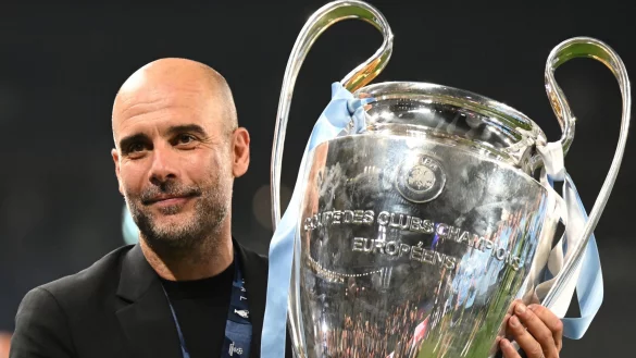 Pep Guardiola trifft mit seinem Team im Halbfinale der Club-WM auf den Sieger der Partie zwischen Club Le&oacute;n und dem Urawa Reds. - &copy; Robert Michael/dpa