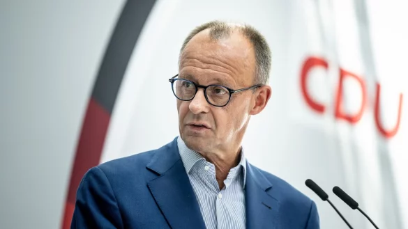 Friedrich Merz und die CDU-Spitze sind bis zum Parteitag Anfang Mai 2024 gew&auml;hlt - dann sind die Delegierten gefragt. - &copy; Michael Kappeler/dpa