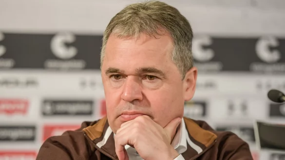 Andreas Rettig begr&uuml;&szlig;t das Scheitern des Investorenmodells bei der DFL. - &copy; Axel Heimken/dpa