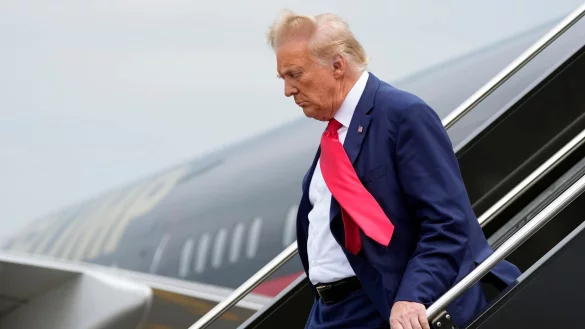 Ex-US-Pr&auml;sident Donald Trump wird eine Verschw&ouml;rung gegen den Staat vorgeworfen. - &copy; Alex Brandon/AP/dpa