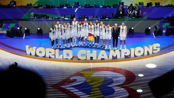 Die deutschen Basketballer wurden in Manila Weltmeister. - &copy; Aaron Favila/AP/dpa