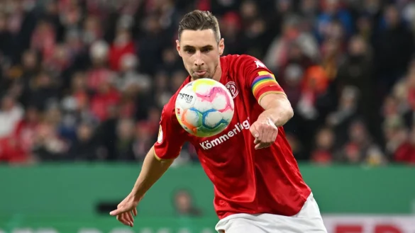 Brachte Mainz im Test gegen St. Gallen in F&uuml;hrung: Dominik Kohr. - &copy; Torsten Silz/dpa/Archivbild