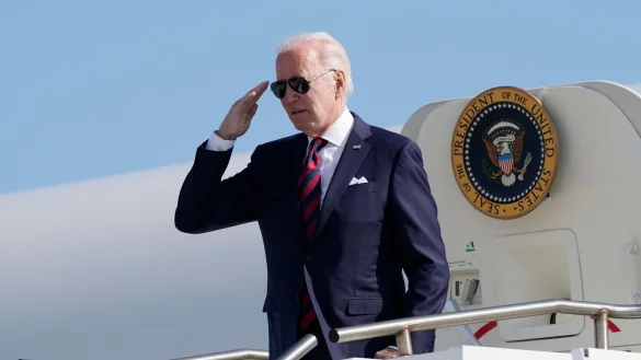Wegen des Schuldenstreits wird US-Pr&auml;sident Joe Biden nach dem G7-Gipfel in Japan nicht nach Australien und Papua-Neuguinea reisen. - &copy; Patrick Semansky/AP/dpa