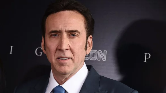 Schauspieler Nicolas Cage zeigt in &laquo;Renfield&raquo; Z&auml;hne. - &copy; Jordan Strauss/Invision via AP/dpa