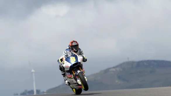 Beim Moto2-Rennen in Spielberg belegte der 23-J&auml;hrige den zehnten Platz. - &copy; Hasan Bratic/dpa