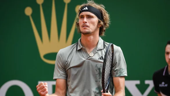 Steht in Monte Carlo im Achtelfinale: Alexander Zverev. - &copy; Matthieu Mirville/ZUMA Press Wire/dpa
