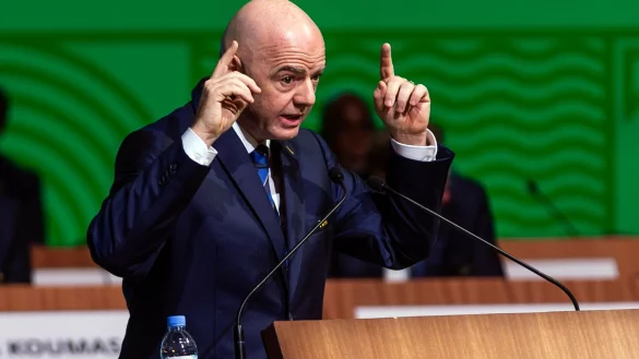 FIFA-Pr&auml;sident Gianni Infantino. - &copy; Uncredited/AP/dpa