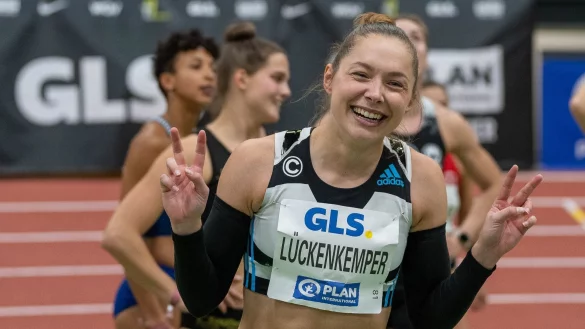 Gina L&uuml;ckenkemper peilt bei der WM im August in Budapest das Finale an. - &copy; Stefan Mayer/Eibner-Pressefoto/dpa