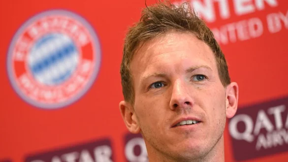 Bayern-Trainer Julian Nagelsmann ist zufrieden mit dem Winter-Trainingslager in Katar. - &copy; Peter Kneffel/dpa