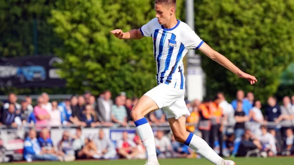 Macht das Dardai-Quartett bei Hertha komplett: Bence Dardai. - &copy; Soeren Stache/dpa