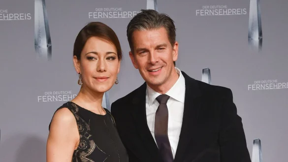 Moderator Markus Lanz und seine Frau Angela 2016 in D&uuml;sseldorf. - &copy; picture alliance / dpa