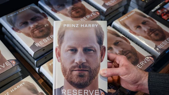 Die deutsche Fassung des Buchs &laquo;Reserve&raquo; wurde allein am Erscheinungstag 40.000 Mal gekauft. - &copy; Jens Kalaene/dpa