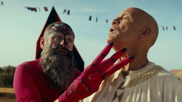 Samuel Finzi ist Statius (l), John Malkovich ist Seneca. - &copy; --/Weltkino/dpa