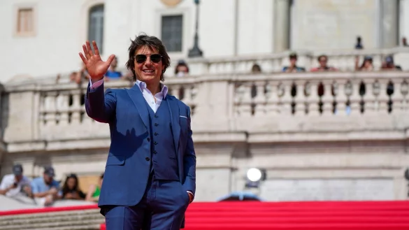 Roter Teppich, Spanische Treppe und Tom Cruise. - &copy; Alessandra Tarantino/AP/dpa