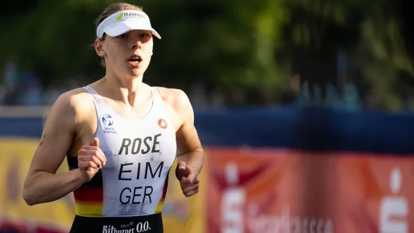 Triathletin Nina Eim kam in Japan als Elfte ins Ziel. - &copy; Sven Hoppe/dpa