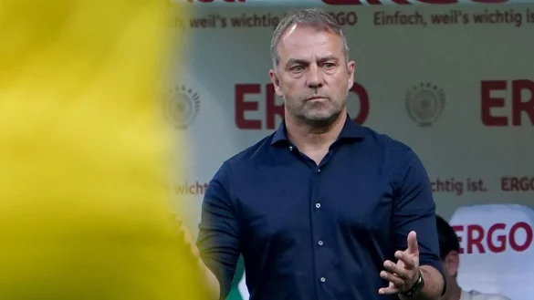 Bundestrainer Hansi Flick muss sich Fragen stellen. - &copy; Marcus Brandt/dpa