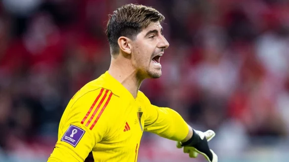 Belgiens Torwart Thibaut Courtois f&auml;llt f&uuml;r den Test gegen Deutschland aus. - &copy; Tom Weller/dpa