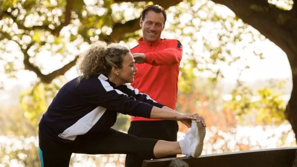 Sich beim Laufen ordentlich ausgepowert haben: Das kann sich richtig gut anf&uuml;hlen. - &copy; Christin Klose/dpa-tmn/Illustration