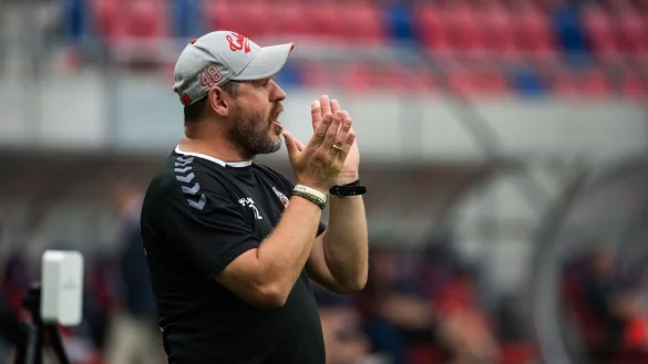 Reist selbstbewusst mit dem 1. FC K&ouml;ln nach M&uuml;nchen: Steffen Baumgart. - &copy; Marton Monus/dpa