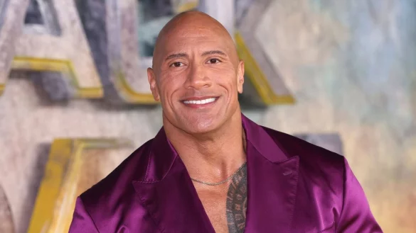 Stolzer Papa: Dwayne &laquo;The Rock&raquo; Johnson. - &copy; Vianney Le Caer/Invision/AP/dpa
